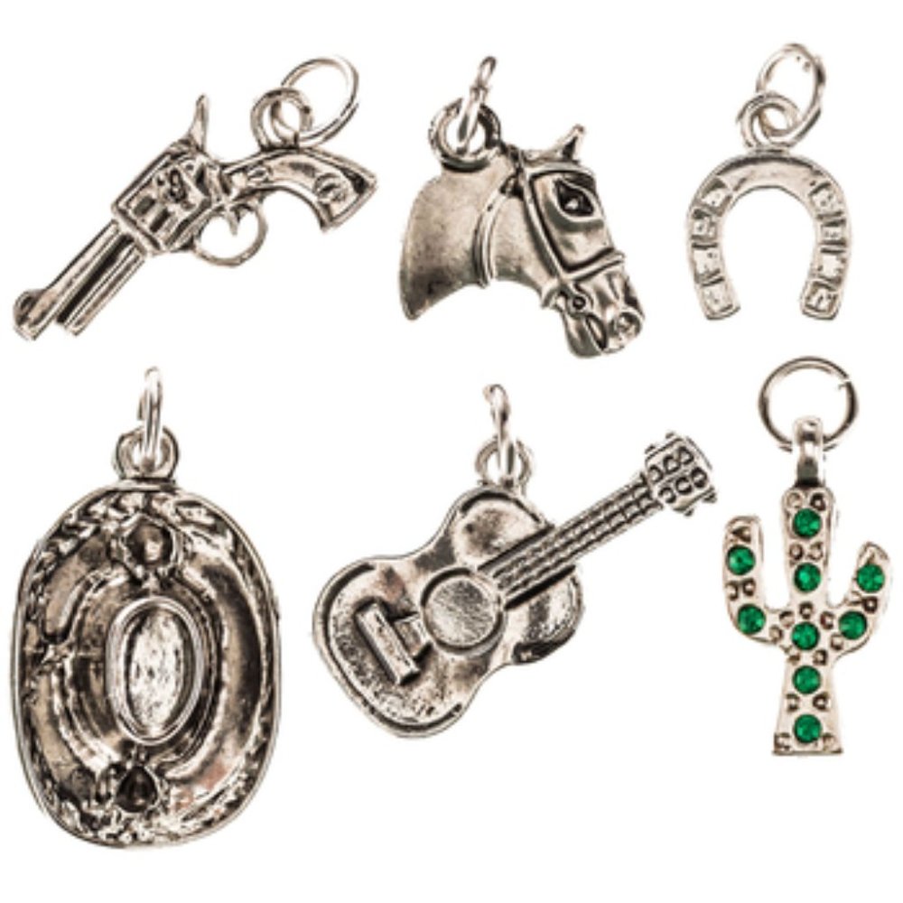 6piece South-Western Charms Pendants